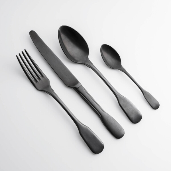 4-pieces-cutlery-set-steel-stone-washed-black